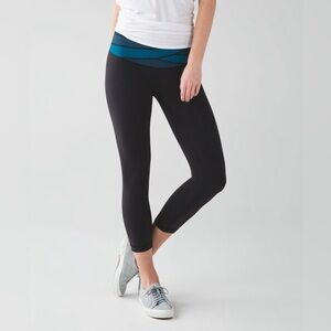 Lululemon Wunder Under Crop III Leggings Size 4